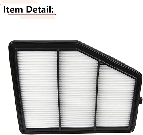 Miniatura 6 de RLB-HILON Filtro de aire de motor compatible con Nissan Altima 2.5L 2019 2020 2021 2022 año, para 165466CA0A 0421960 1433779 CA12551