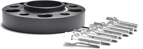 JTP 4 espaciadores de rueda forjados seguros de 1.378 in de 5 x 130 para Mercedes Clase G, G55.G63.G65, G500, G550, W460, W461, W463, W464, G Wagon,