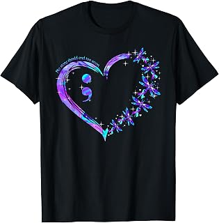 No story should end too soon Suicide Prevention Awareness T-Shirt