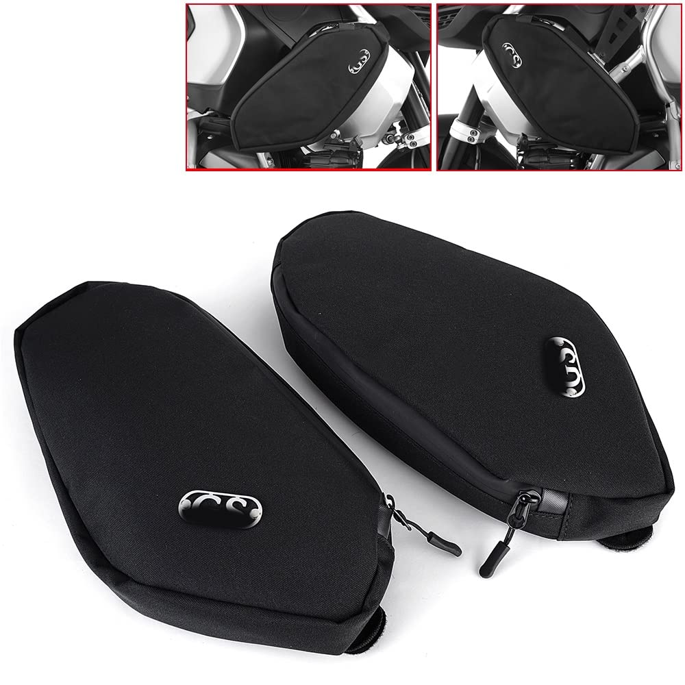 Sacoche Étanché Outil Crash Bars Pour BMW R1250GS Adventure - Sac Pare-Chocs Cadre Avant Imperméable, Rangement Pratique Moto