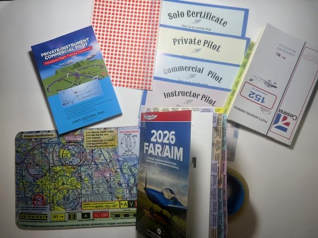 2026 ASA Pre-Tabbed Far Aim Book para Pilotos Estudiantes miniatura 3