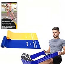 zenlete Fitness Bands 2.5 m Long - Resistance Bands Muscle Building, Yoga, Pilates & Physiotherapy, Original Fitness Band, Exercise Band, Extra Long Training Band, More Freedom of Movement