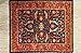 Set of 4 Rug Table Coasters – Persian Design Fabric Carpet Drink Mats (Mix-4-5-7-8)
