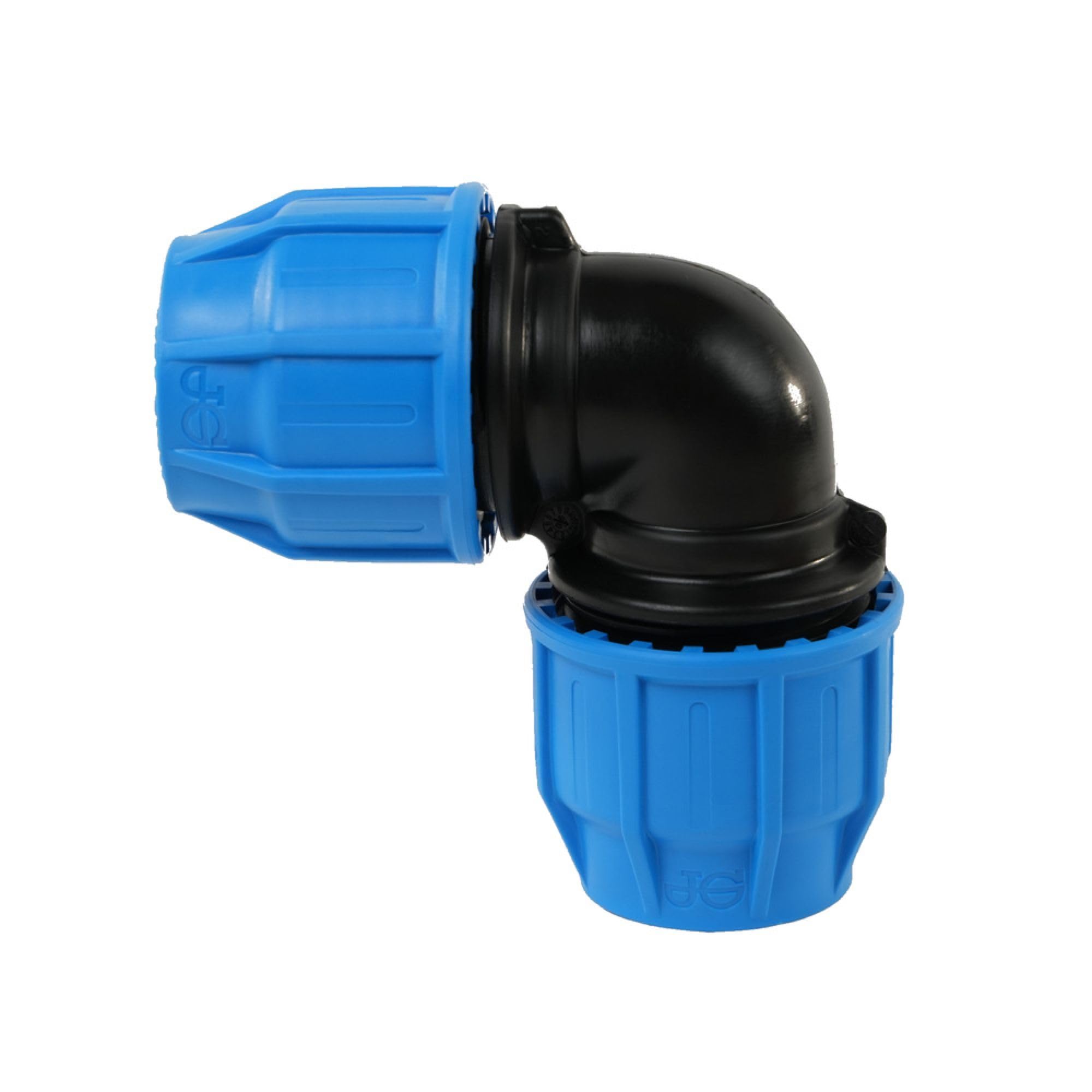 John Guest Polypropylene 20mm Pipe Fitting - Blue - Large