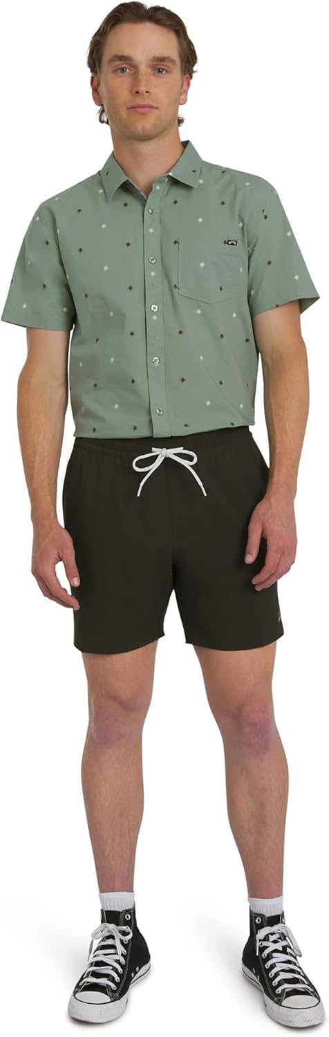 Billabong Men's Kai 17" Elastic Waist Quick Dry Hybrid Short