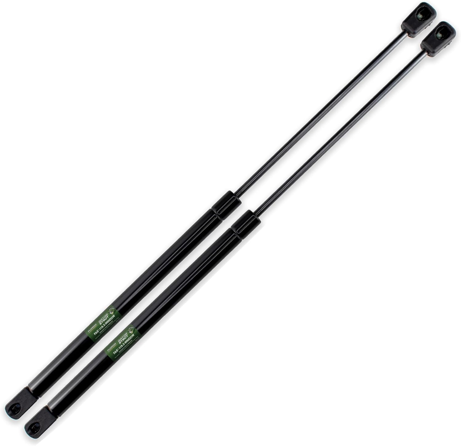 2 Rear Window Glass Lift Supports, Compatible with: 2000-2006 Chevy Suburban, Tahoe, GMC Yukon, 2002-2006 Cadillac Escalade- Gas Spring by Florida Auto: FAS-118-2
