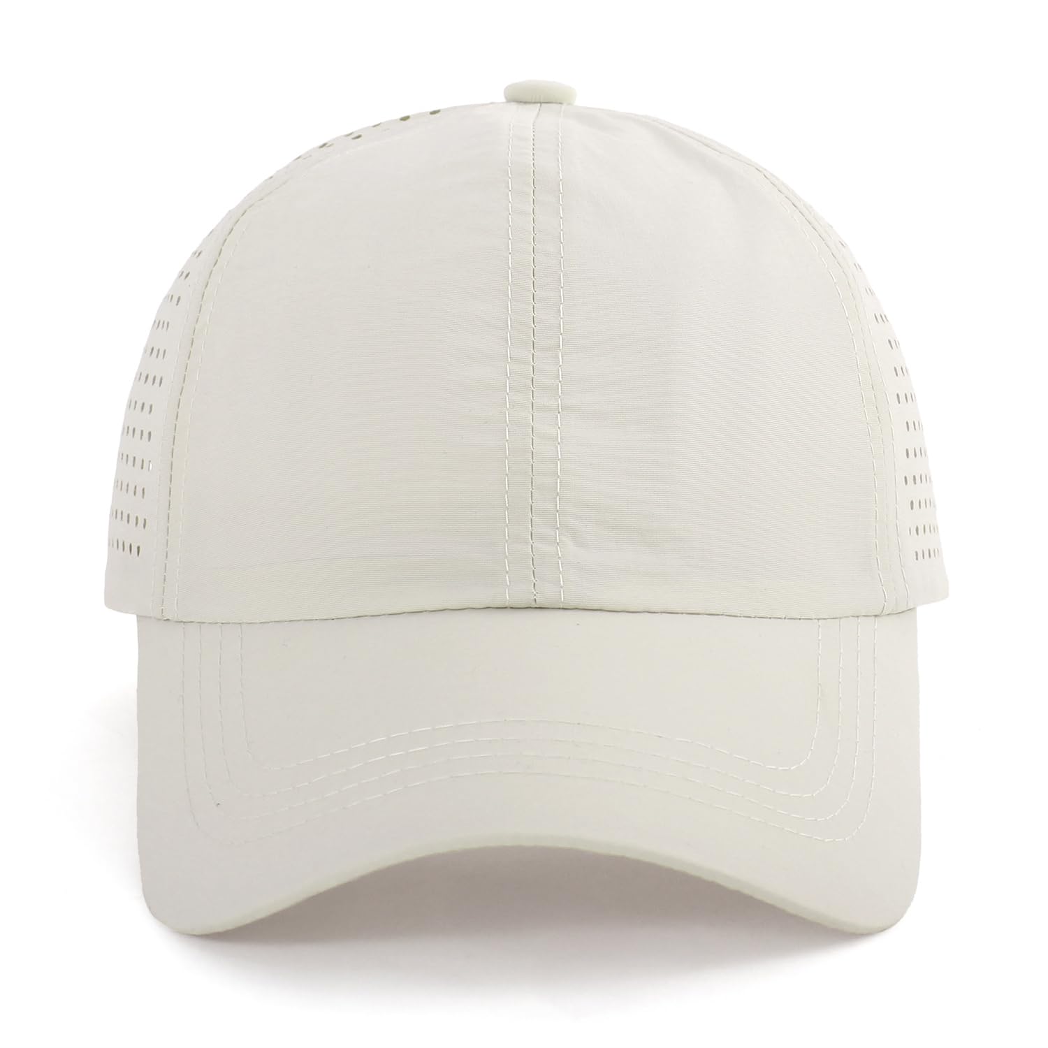 YAMEE Gorra de Béisbol Mujer Verano Malla Transpirable Impermeable Secado Rápido Anti-UV Ajustable Deporte Running Playa