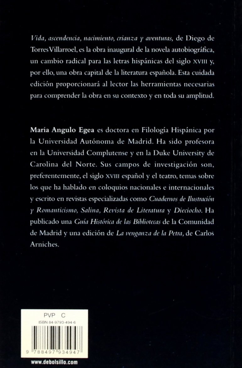 Vida, ascendencia, nacimiento, crianza y aventuras (CLASICOS)
