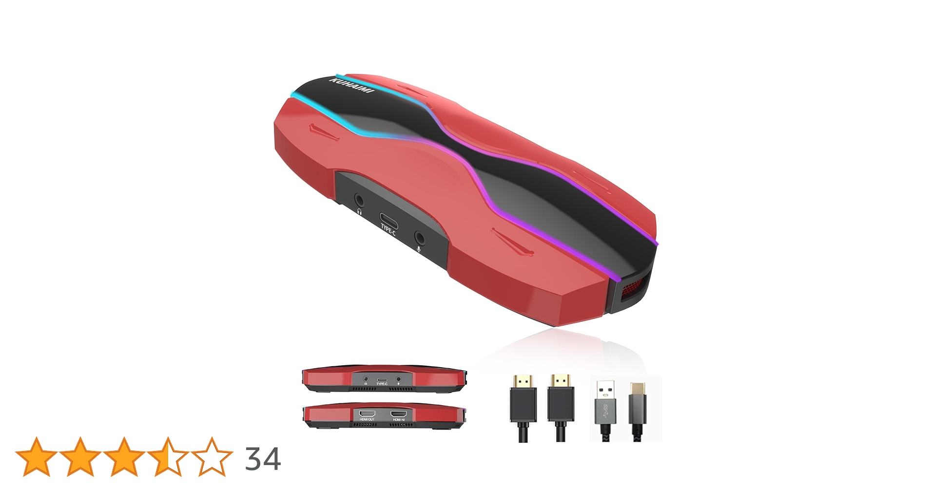 KUHAIMI ビデオキャプチャー Amazon.co.jp: kuhaimi キャプチャカード 4K HDMI ビデオ