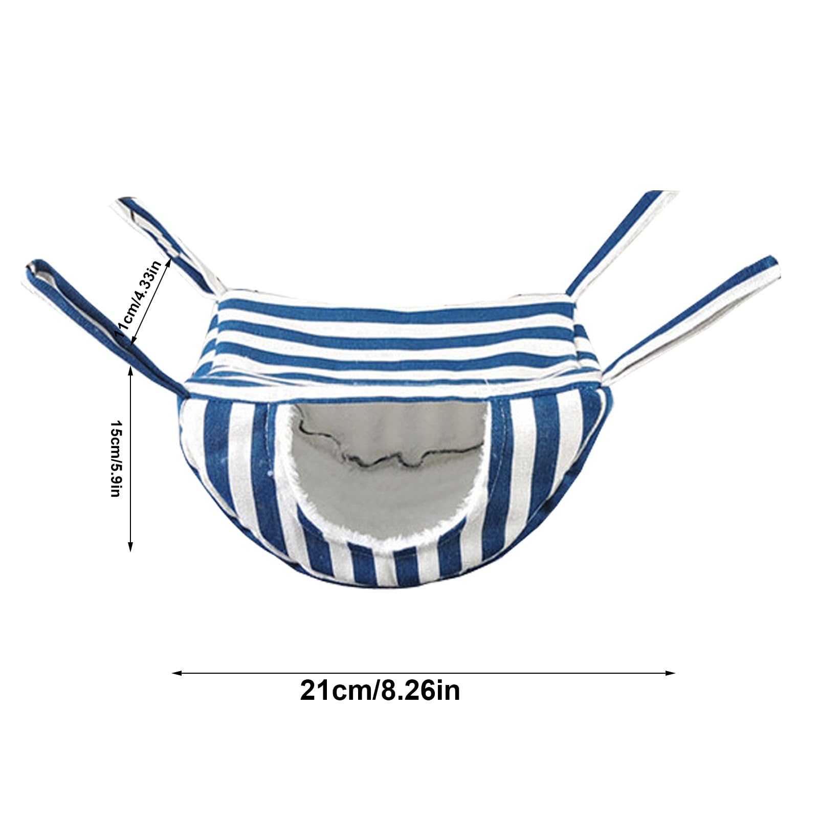 Hamster Hängematte Aus Baumwolle - Gemütliches Schlafnest Für Frettchen & Kleintiere