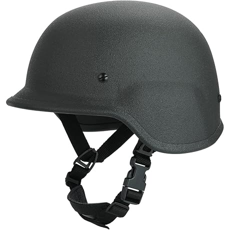 MUJING Outdoor Tactical Steel Helmet Combat Head Gear Armor