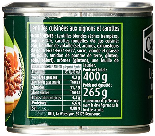 Lentilles Préparées Tendres Et Fondantes Cassegrain La Boîte De - vue 5