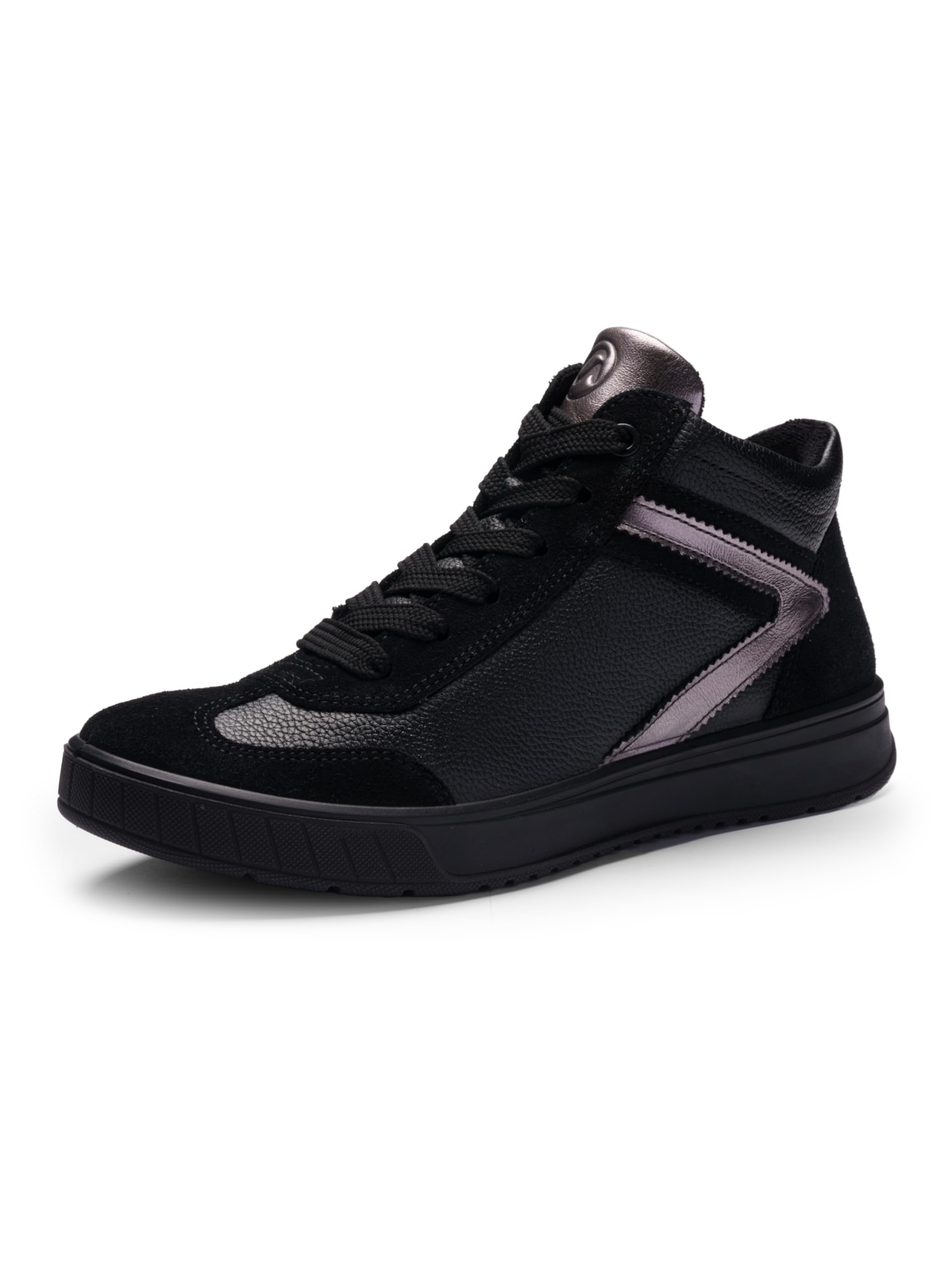 ARA Damen Sneaker Rom schwarz,Graphit