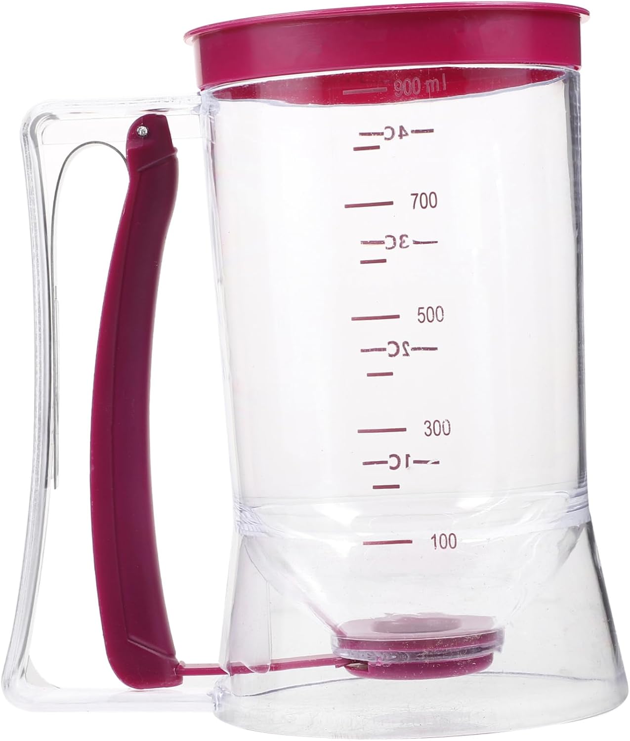 KICHOUSE Pancake Batter Dispenser Baking Tool for Muffin Cupcake Crepes Non-slip Handle