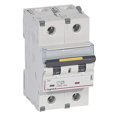 Disjoncteur DX³ 10000-16kA - 2P 230V~ à 400V~ - 125A - courbe C - 3 modules