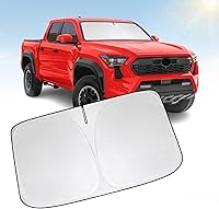 Vista 22 de Parasol para parabrisas compatible con Ford Bronco 2026 2025 2024 2023 2022 2021, protector de visera plegable que bloquea los rayos UV, parasol