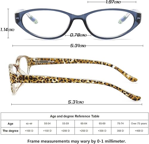 Miniatura 5 de Cat Eye Reading Glasses for Women,Blue Light Blocking Computer Readers, Ladies Fashion Cateye Frame Quality Eyeglasses