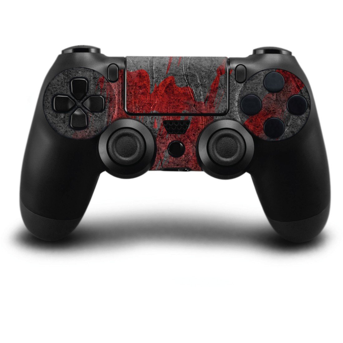 Hama Design-Skin „Undead“ für PlayStation 4 PRO (Folien-Set im Zombie-Design für PS4 PRO Konsole und 2 Controller, rückstandslos entfernbar) Designfolie, Gehäuse-Aufkleber