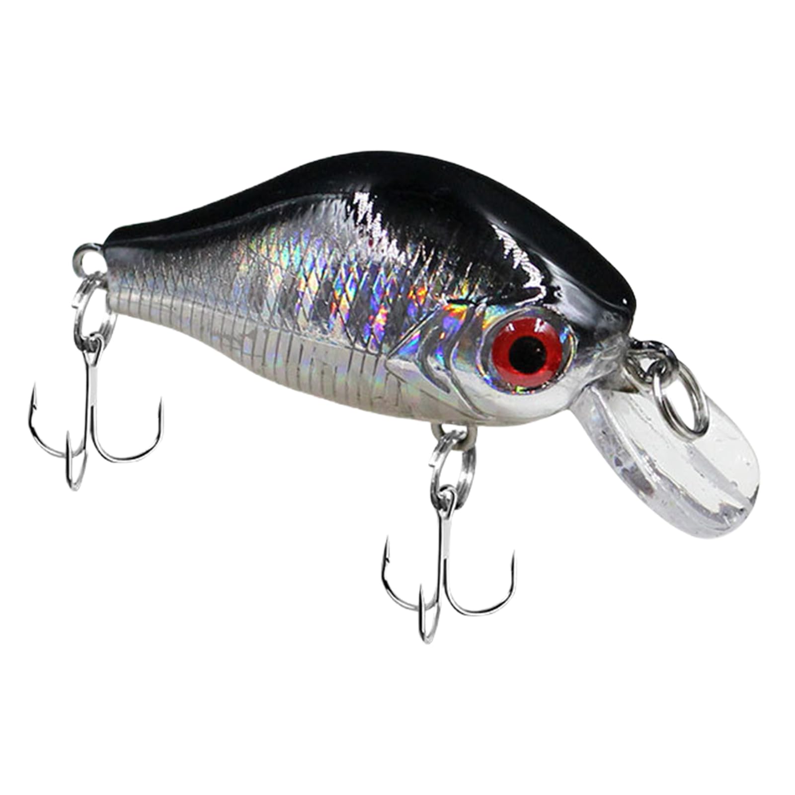 Tsophreniq Saltwater Hard Baits Crankbait Minnow Fishing Lures with Hook 8g Small Fishing Crankbaits Swimbait 6cm Crankbait