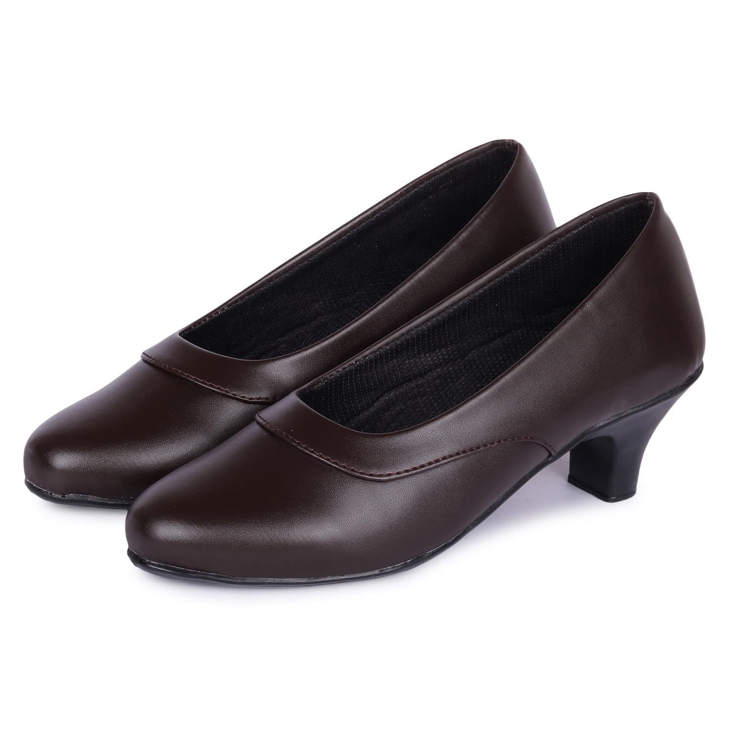 FASHIMO Women Formal Heel Shoes MO31-Brown (Brown, numeric_6) (B09S6L1D4G) Amazon Price History, Amazon Price Tracker