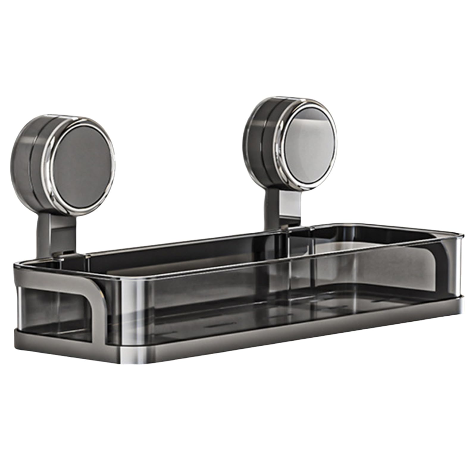 Jazuaiao Practical Suction Storage Rack Sturdy Shelf Storage Rack for Bathrooms Kitchens and Bedrooms Cup Organizers