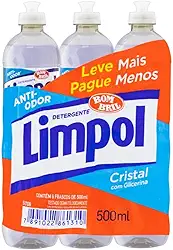 Detergente Limpol Cristal Leve Mais Pague Menos 6/500ML
