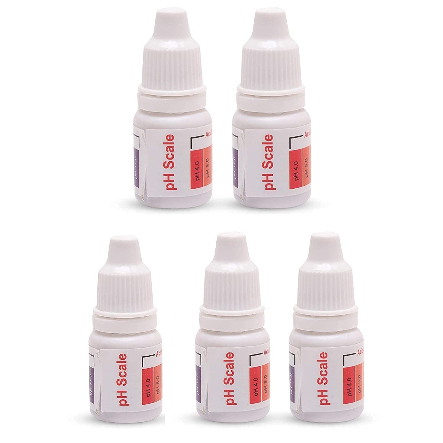 PH Drop for PH Testing and Alkaline level, for pH Water Testing with pH Color Chart, pH Test Kit, Litmus liquid (5 Pcs Bottle)-picture-28