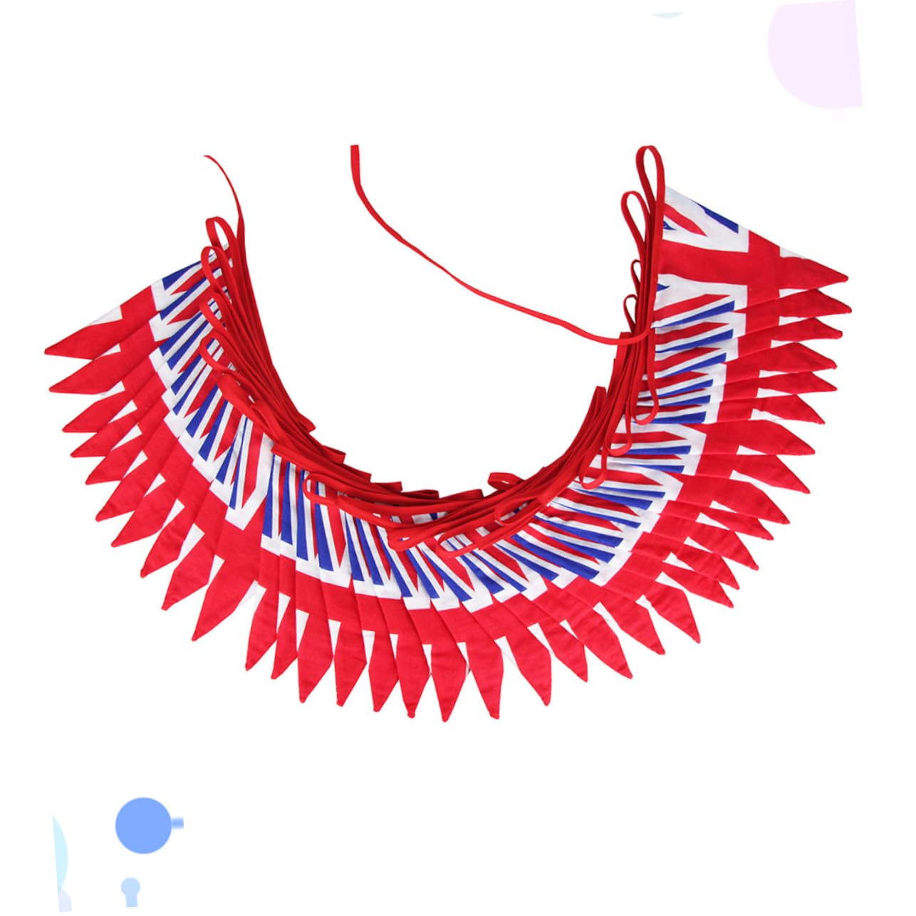 ifundom 2piezas Banderín De Bandera Británica Decorativa Para Fiestas Al Aire Resistente y Ligera Para Eventos Patrióticos y Celebraciones Jardines o Patios