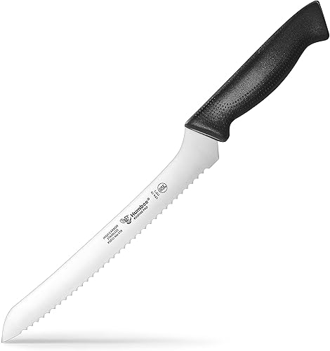 Humbee Chef Cuchillo de pan dentado Cuisine Pro Chef cuchillo de pan de 10 pulgadas de compensación certificado NSF