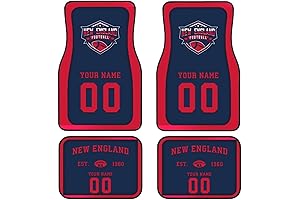 New England Custom Car Floor Mats: Show Your Team Spirit with Personalized Flair