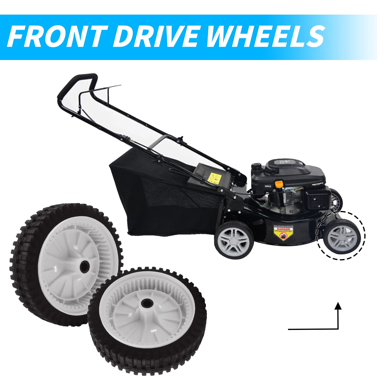 Gato Amazon.com : 180773 Lawn Mower Front Drive Wheels Compatible with