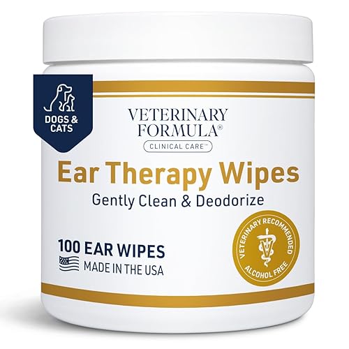 Veterinary Formula Clinical Care Ear Therapy Wipes, 100ct – Cat