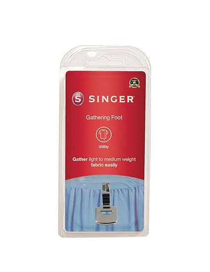 Singer Gathering Presser Foot for Low-Shank Sewing Machines
