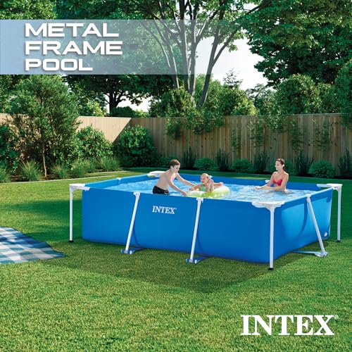 Image of Intex 28272 Rectangular Frame Pool, Blue