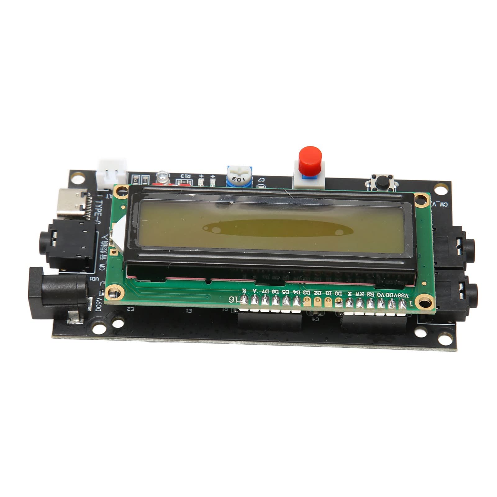Ham Radio Essential, Lettore Traduttore per Esterni DC7‑12V 500mA C W Decoder CW Display LED Codice Morse