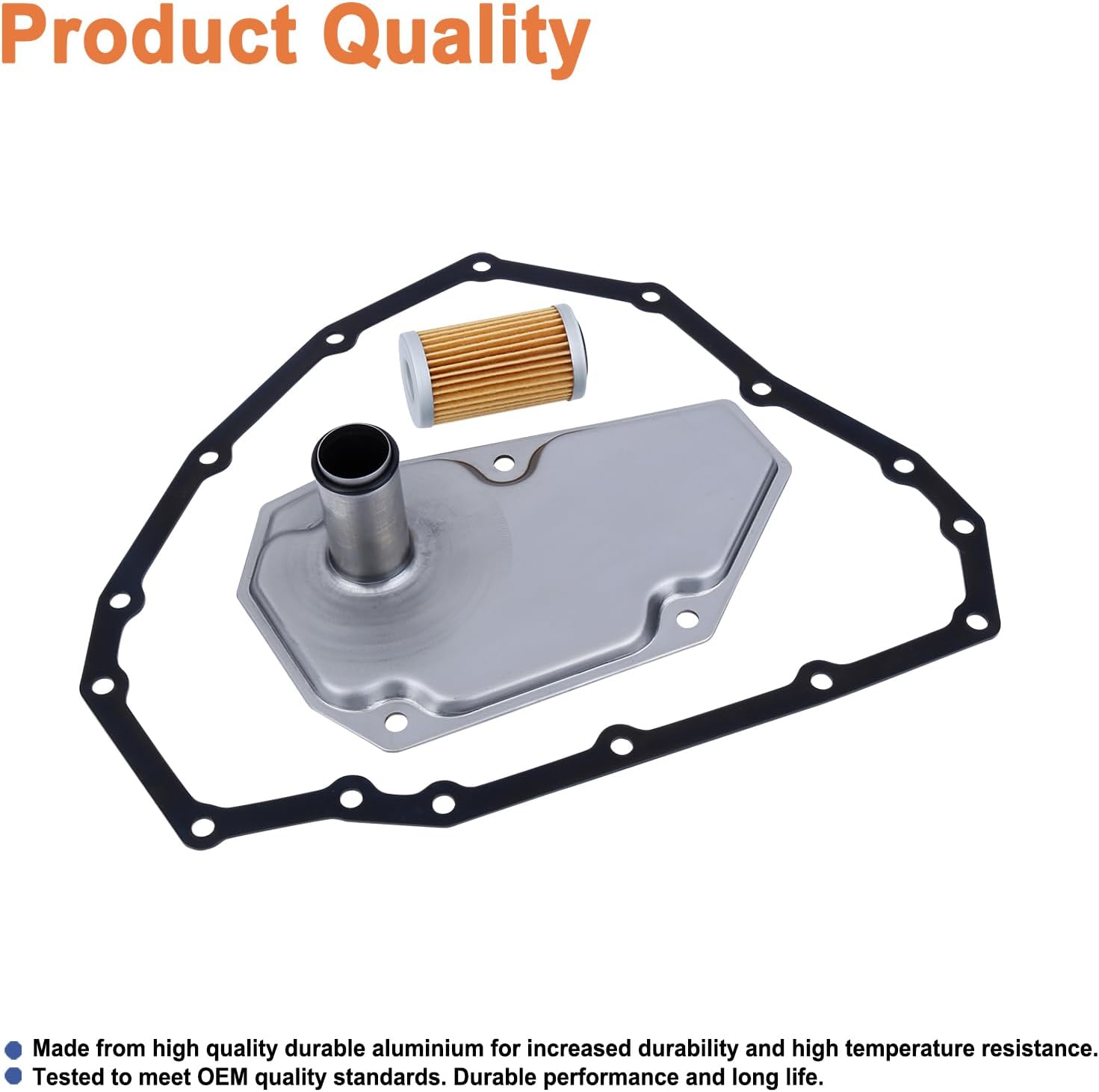 Transmission Oil Filters & Pan Gasket Kit(3PCS).Replaces Part # 33010-JF015 31726-3JX0A 31726-28X0A RE0F11A 19318012.Fit for Nissan Sentra Versa Note 2012-2019.