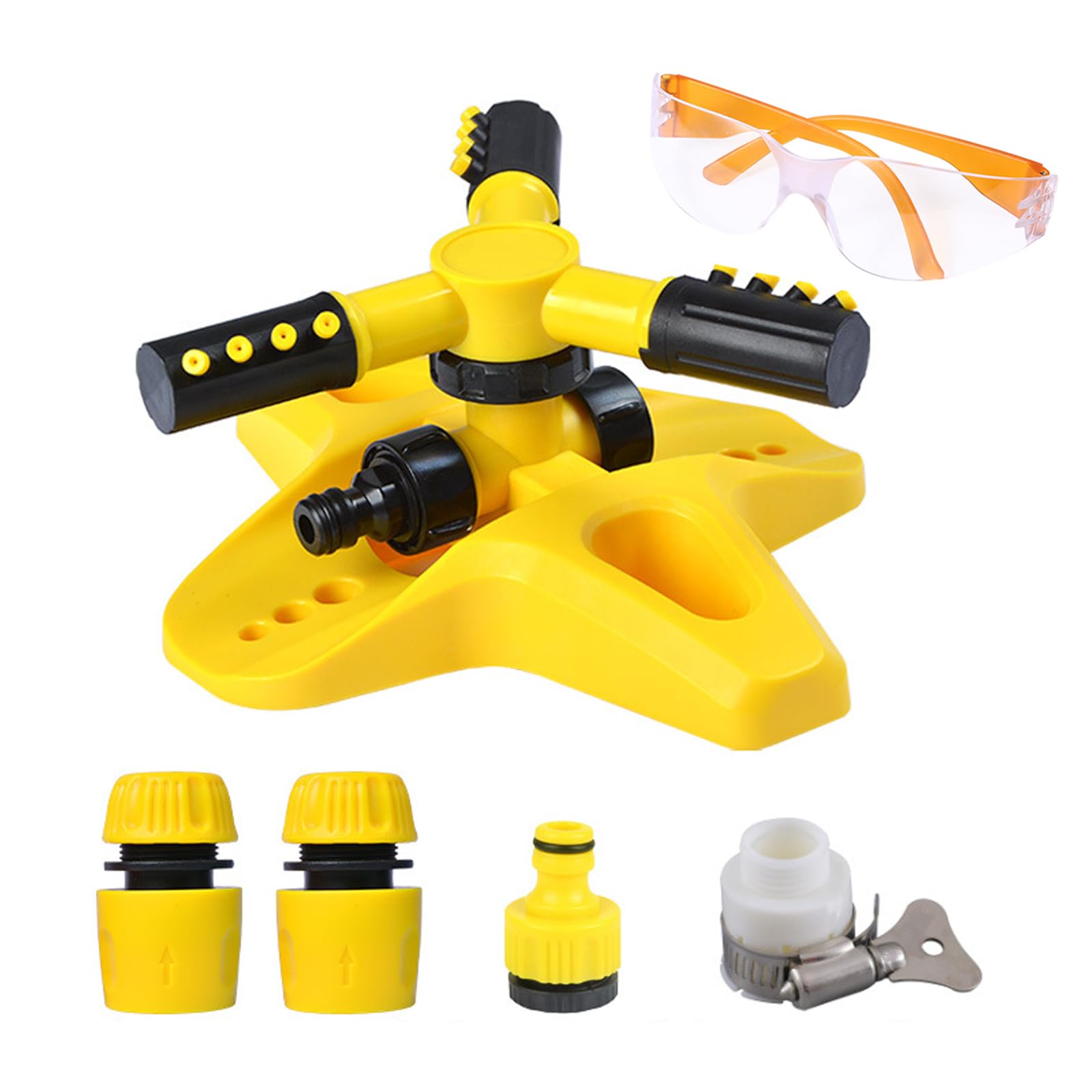 Irrigatore Giardino Con Attacco Rapido Acqua,Giochi Acqua Bambini Esterno Irrigatore Con Occhiali Protettivi,Giochi Acqua Cane Irrigatori,Irrigazione Giardino Spruzzino Acqua Giochi Giardino