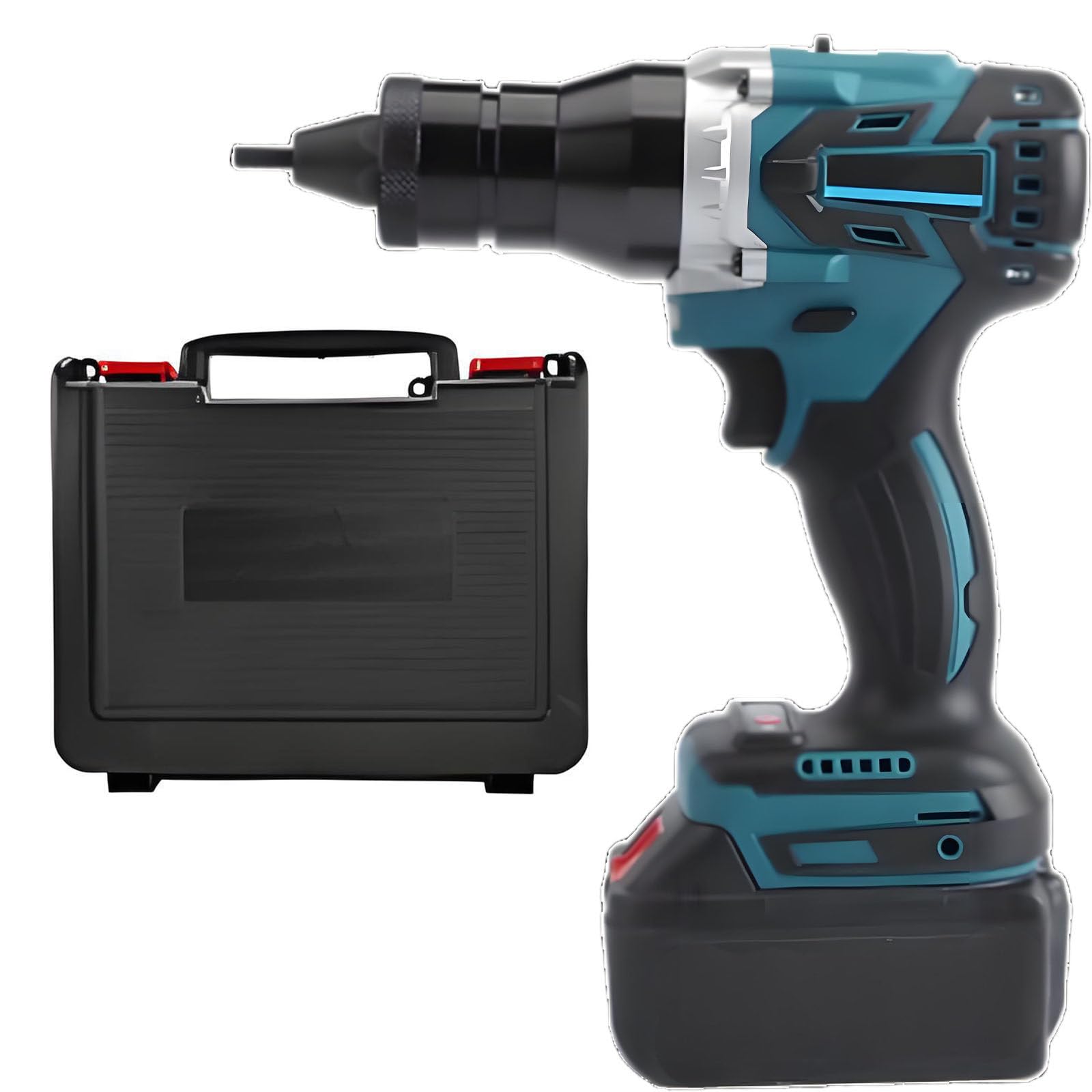 Pistolet à riveter automatique puissant pour écrous en acier inoxydable et fer