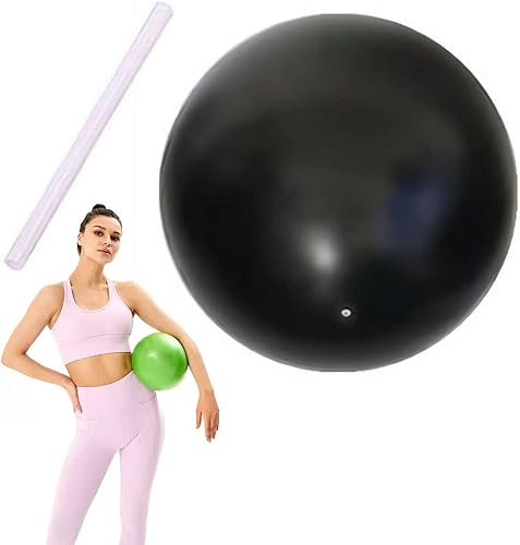 Pelota de ejercicio pequeña de pilates, pelota de entrenamiento de 9.85 pulgadas, para yoga, entrenamiento de núcleo, terapia física, equilibrio,