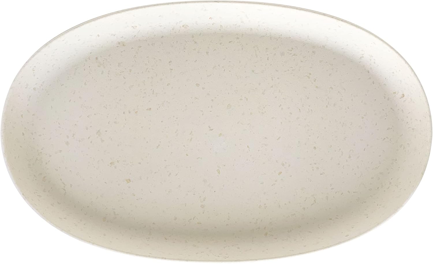 Yahata Kasei 243175 Eco Pot/Eco Plate Oval, 15.7 inches (400 mm), White, Made in Japan