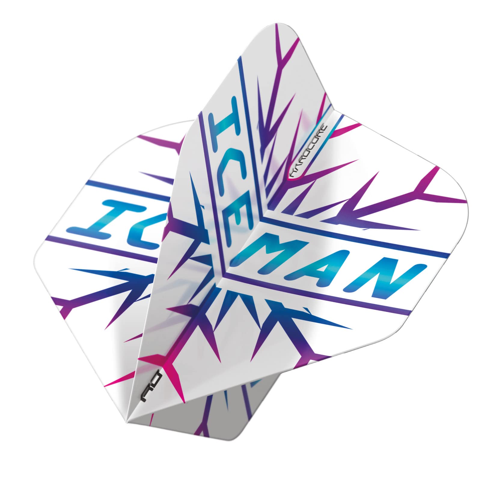 RED DRAGON Hardcore Gerwyn Price Rainbow Snowflake Dart Flights - 3 zestawy w opakowaniu (łącznie 9 lotów w rzutki)