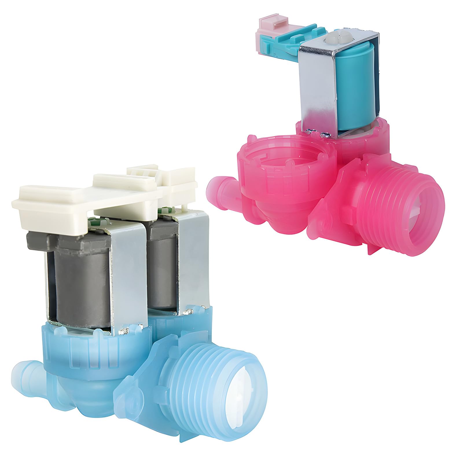 Photo 1 of Washer Water Inlet Valve W11316255 & W11316256, Replacement for W11036928 33490439 AP6835736 4922254 PS12711563 EAP12711563, W11104751 Compatible with Whirlpool, Maytag, Amana IFW5900HW Series
