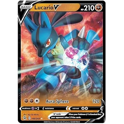 Lucario V - 146/264 - Ultra Rare - Sword & Shield - Tunisia | Ubuy