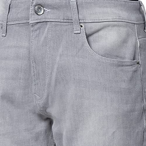 Image of Spykar Men's Rover Regular Fit Mid Rise Casual Jeans