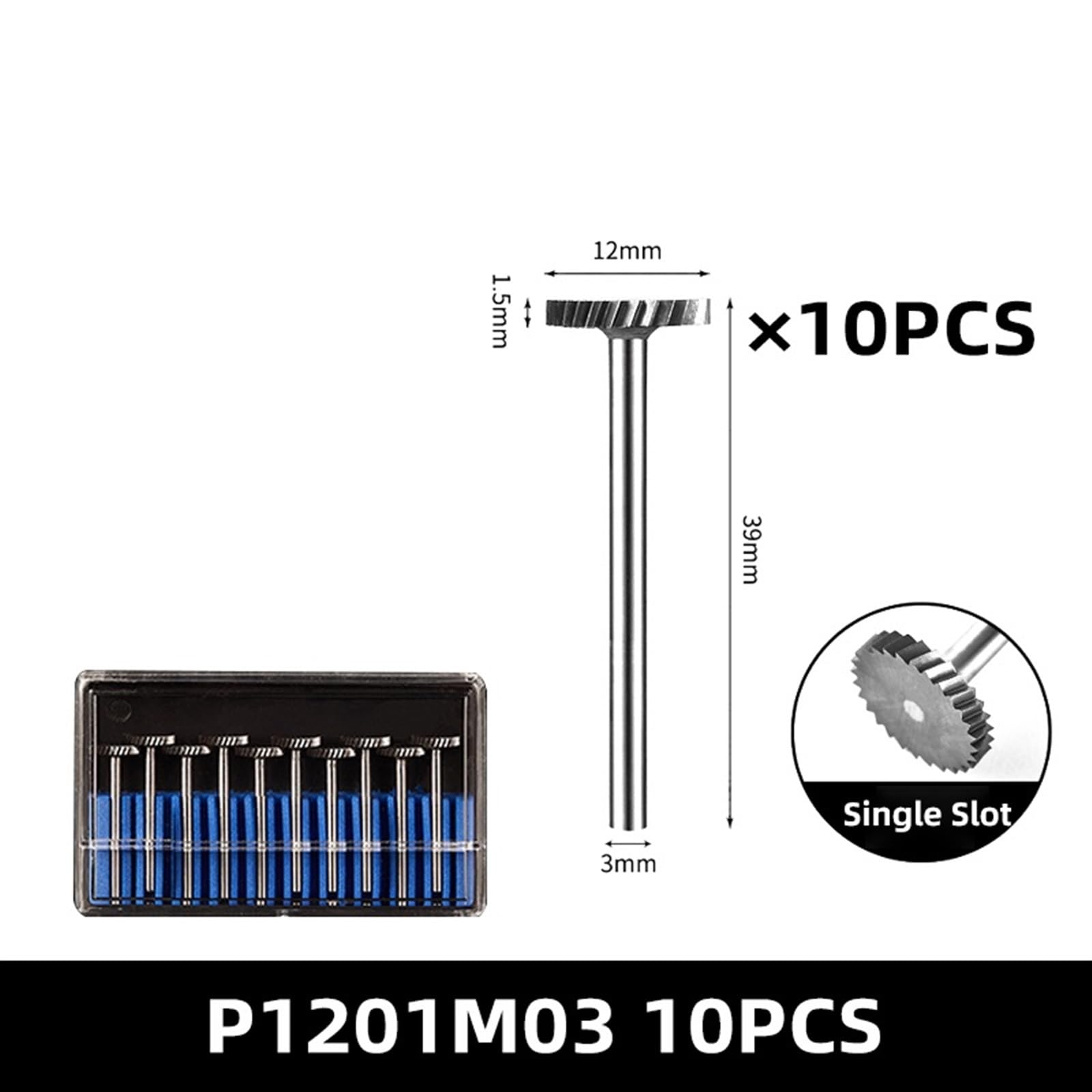 Trzpień 3 mm typ P1.5 P2 P3 pilniki obrotowe z węglika wolframu wiertła grawerowanie narzędzie obrotowe limonka A0616M06 (P1201M03 10 szt.)
