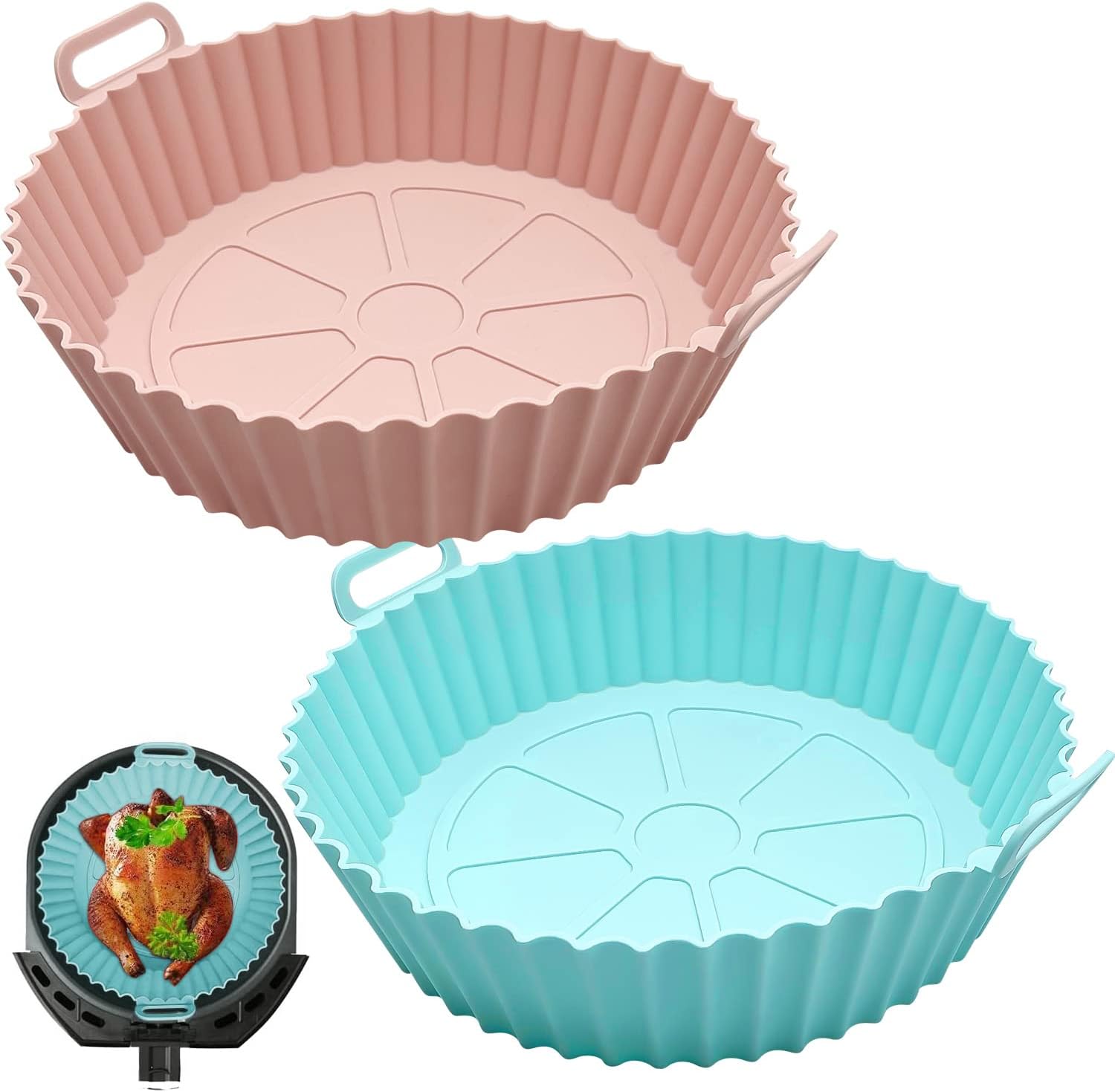 Tapis De Iteuse à Air En Silicone, Accessoires De Doublure, Tapis D'isolation Thermique, Filtre à Huile Alimentaire