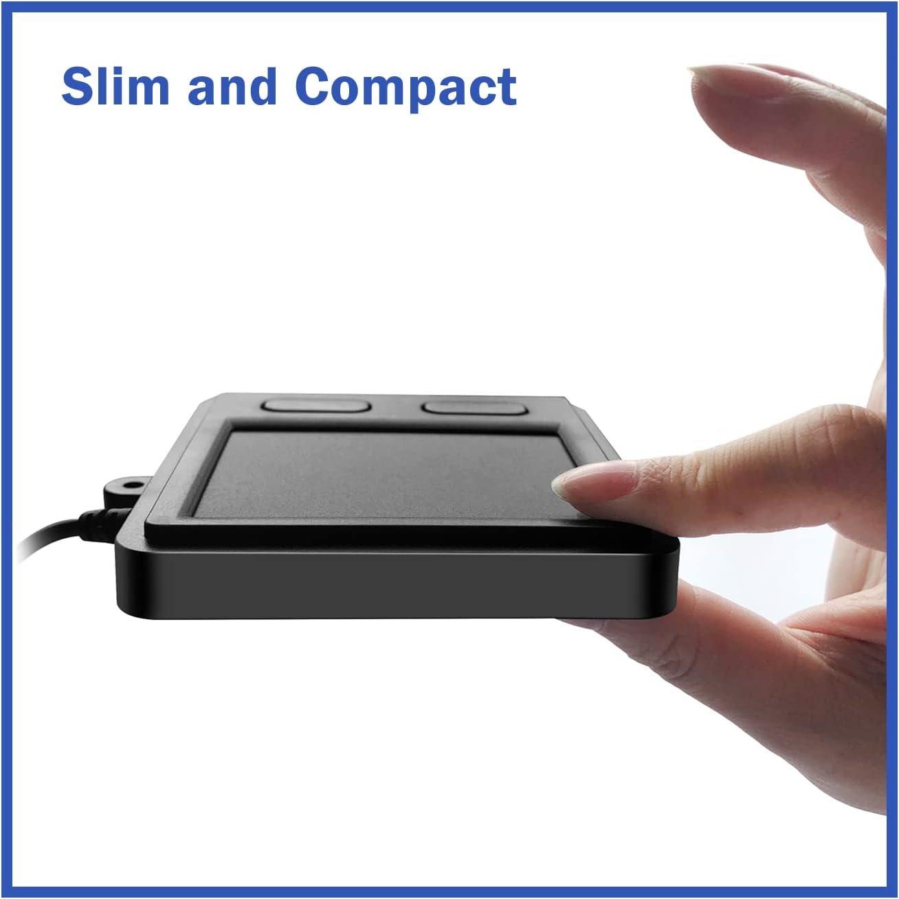 MCSaite Wired USB Touchpad, Portable Trackpad Fit with Professional or Industrial Use for Computer Laptop Mac Notebook