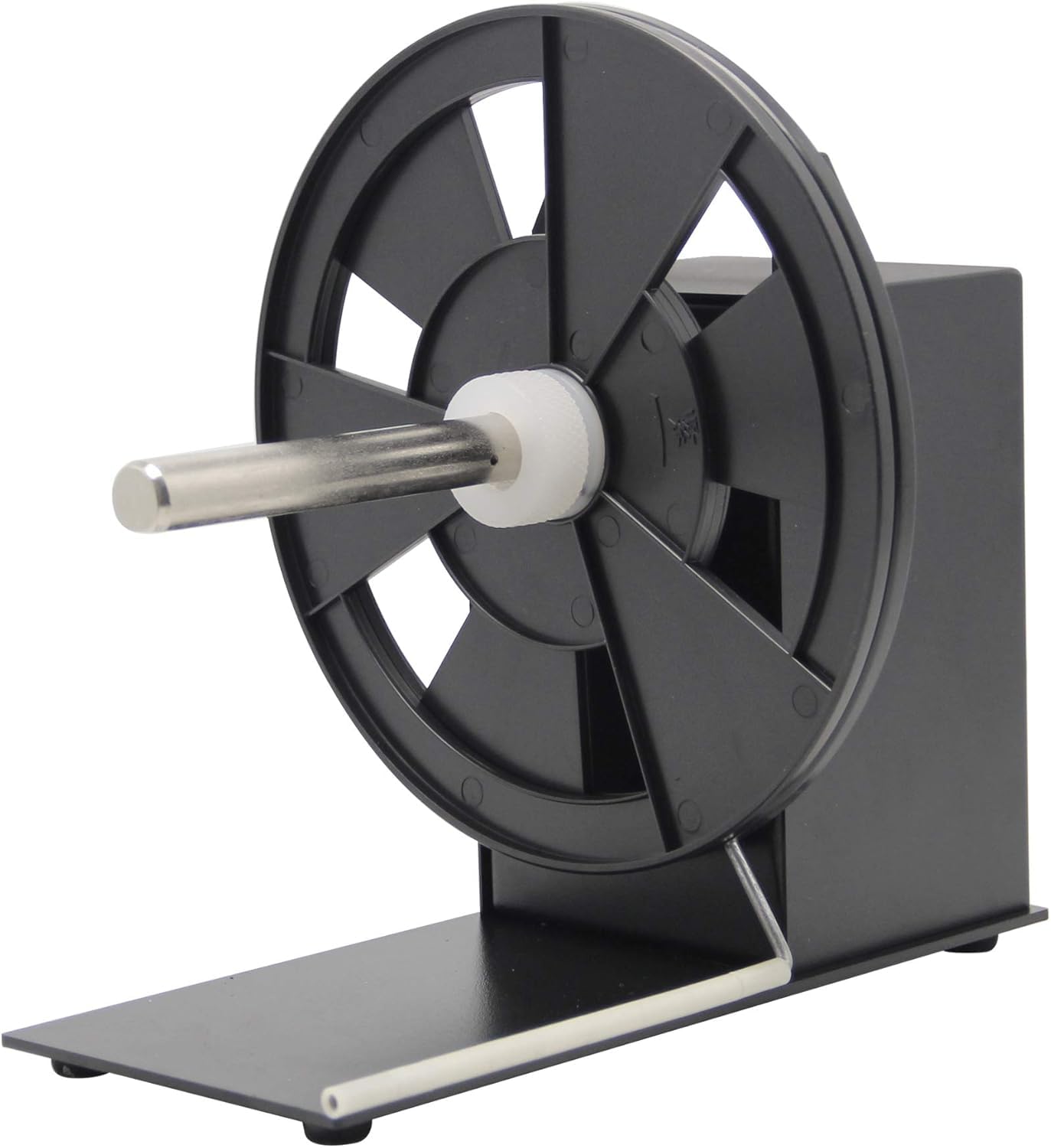 Enrouleur automatique d'étiquettes à vitesse réglable, largeur d'étiquette 120 mm / 4.7in, diamètre 220 mm / 8.7in, support central 2,5/3,8/7,6 cm, pour étiquettes de code-barres