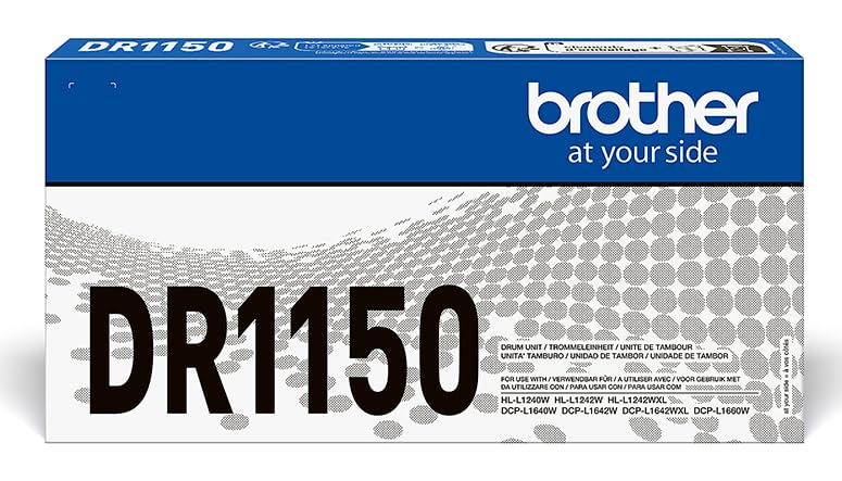 Brother DR1150 | Tamburo Originale | Fino a 10000 Pagine | per stampanti HLL1240W/ DCPL1640W/ DCPL1660W