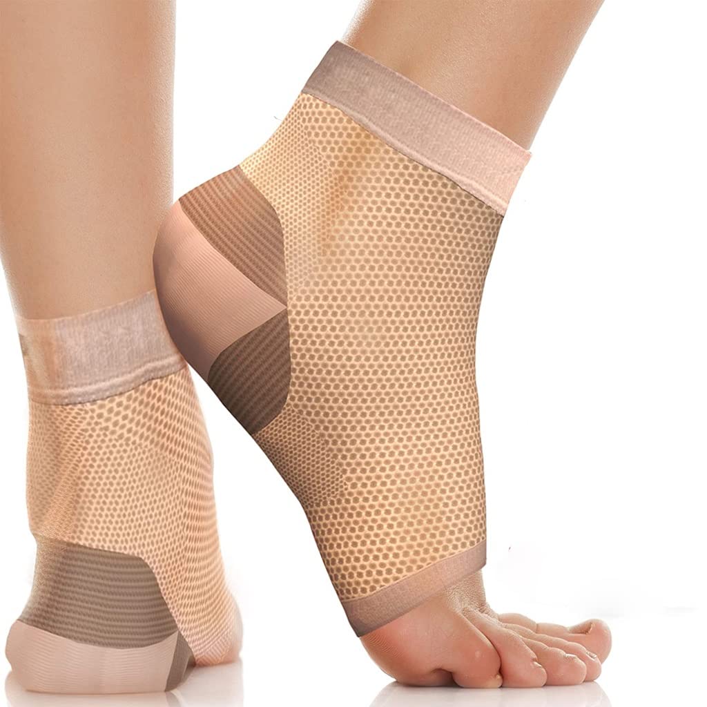 1pair Plantar Compression Socks, Plantar Relief, Arch Support, Ankle Socks for Feet (Color : B, Size : LX) (BL XXL)